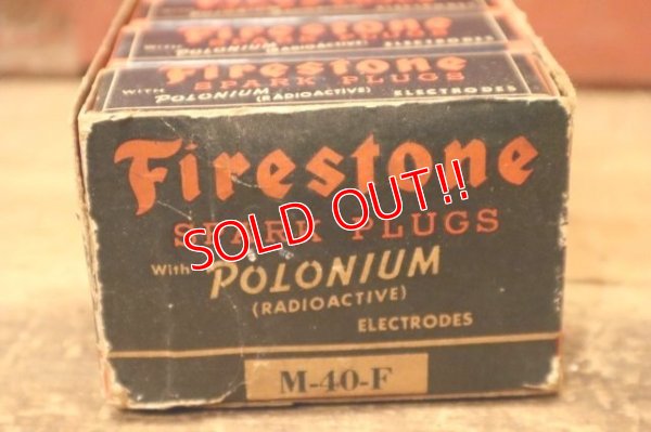 画像11: dp-240508-110 Firestone SPARK PLUGS / 1940's "M-40-F" Box of 10
