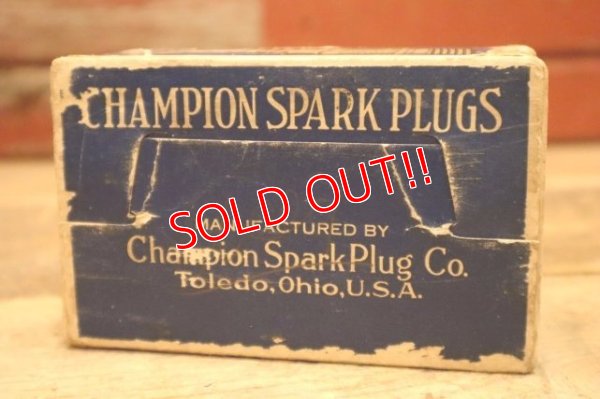 画像16: dp-240508-108 CHAMPION SPARK PLUGS / 1930's-1940's "H-10" Box of 9
