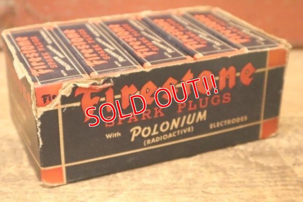 画像8: dp-240508-110 Firestone SPARK PLUGS / 1940's "M-40-F" Box of 10