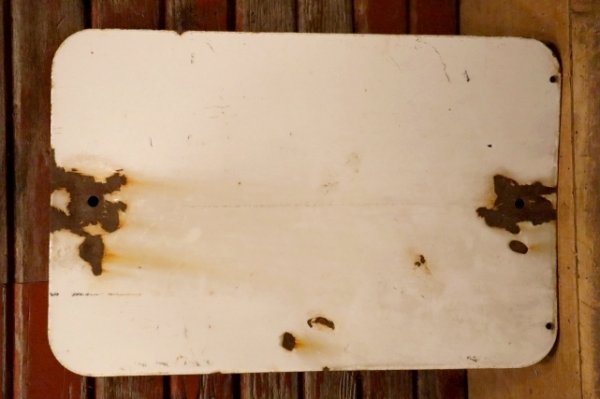 画像6: dp-240508-103 NO PARKING BETWEEN SIGNS / Enamel Road Sign