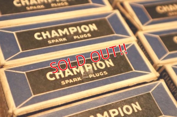 画像7: dp-240508-108 CHAMPION SPARK PLUGS / 1930's-1940's "H-10" Box of 9