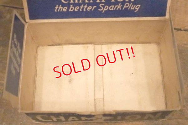 画像11: dp-240508-108 CHAMPION SPARK PLUGS / 1930's-1940's "H-10" Box of 9