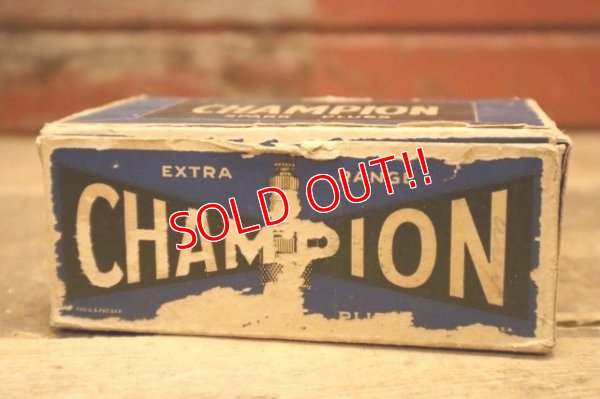 画像12: dp-240508-108 CHAMPION SPARK PLUGS / 1930's-1940's "H-10" Box of 9