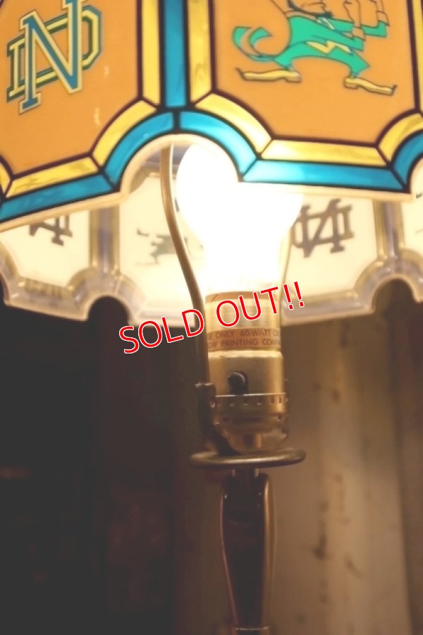 画像5: dp-240418-18 University of Notre Dame / Vintage Desk Light