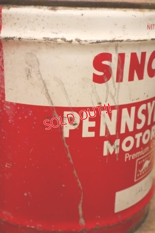 画像3: dp-240508-32 SINCLAIR / PENNSYLVEANIA MOTOR OIL 1950's 5 Gallons Can