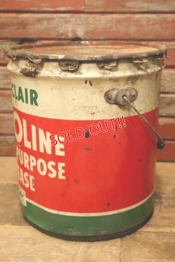 画像3: dp-240508-88 SINCLAIR / LITHOLINE MULTI-PURPOSE GREASE 1950's 5 Gallons Can