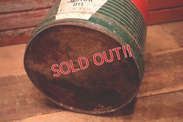 画像9: dp-240508-31 SINCLAIR / EXTRA DUTY MOTOR OIL 1940's-1950's 5 Gallons Can
