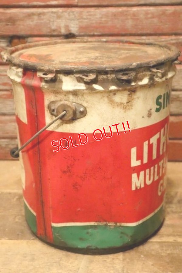 画像4: dp-240508-88 SINCLAIR / LITHOLINE MULTI-PURPOSE GREASE 1950's 5 Gallons Can