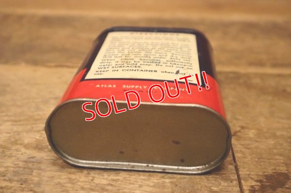 画像6: dp-240508-11 ATLAS / 1950's POLISHING CLOTH CAN