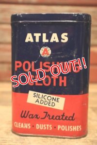 dp-240508-11 ATLAS / 1950's POLISHING CLOTH CAN