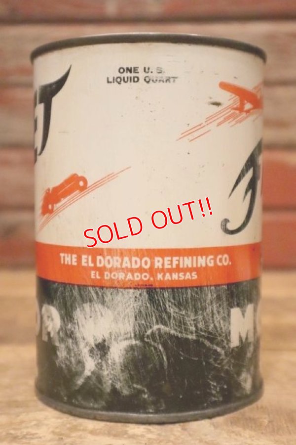 画像7: dp-240508-26 FLEET / 1950's MOTOR OIL One U.S. Quart Can