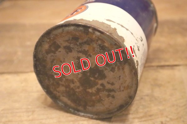 画像9: dp-240508-56 GULF / 1940's-1950's Gulfpride MOTOR One U.S. Quart Can