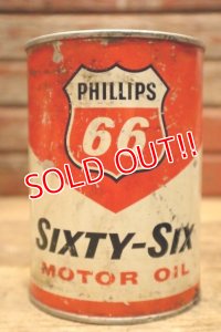 dp-240508-57 PHILLIPS 66 / SIXTY-SIX MOTOR OIL One U.S. Quart Can