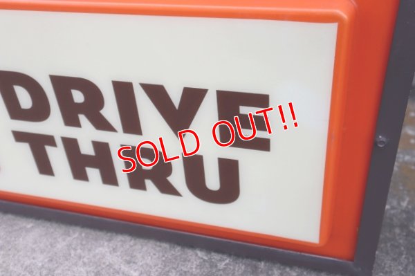 画像4: dp-240508-92 DD (DUNKIN' DONUTS) / DRIVE THRU SIGN