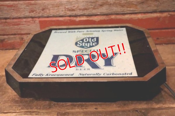 画像13: dp-231206-04 【JUNK】Old Style SPECIAL DRY / 1988 Lighted Sign