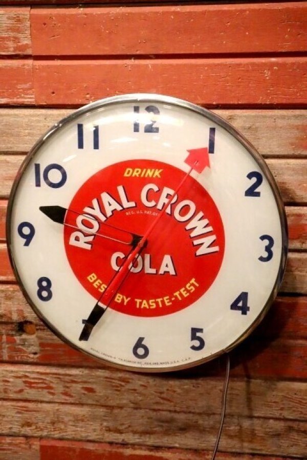 画像7: dp-240508-97 ROYAL CROWN / Telechron 1950's Lighted Sign Clock