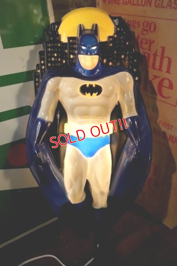 画像1: ct-240418-47 BATMAN / 1992 Lighted 3-D Wall Sign