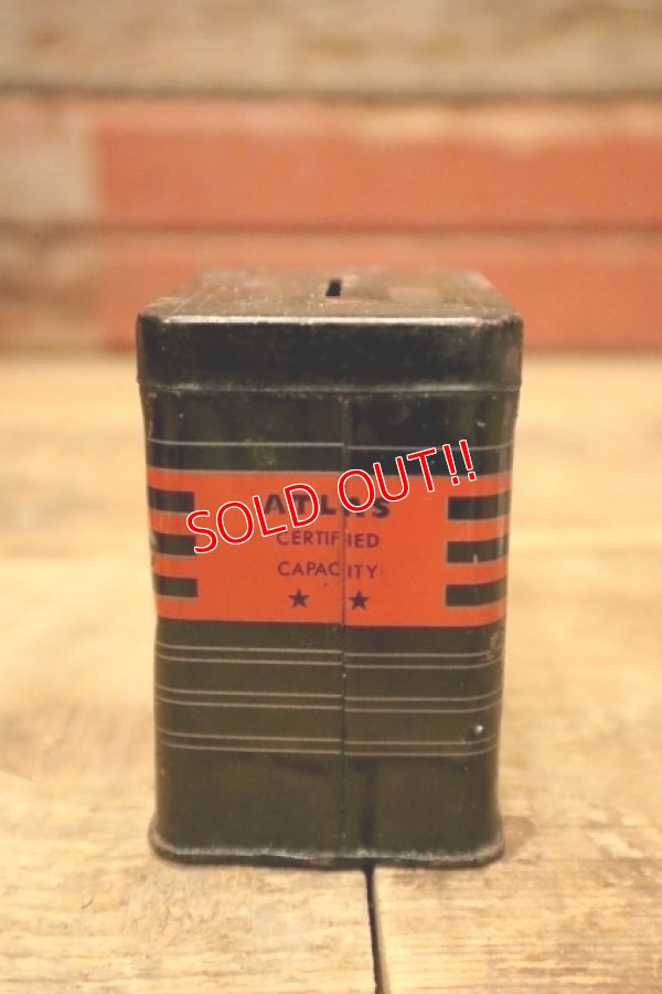 画像5: dp-240508-126 ATLAS / 1940's-1950's Battery Tin Coin Bank