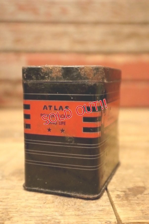 画像4: dp-240508-126 ATLAS / 1940's-1950's Battery Tin Coin Bank