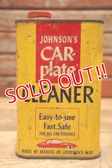 dp-240508-16 JOHNSON'S / car plate CLEANER Can