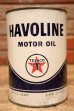 画像1: dp-240508-63 TEXACO / HAVOLINE MORTOR OIL One U.S. Quart Can (1)