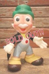 ct-240418-14 Jiminy Cricket / Ledraplastic 1960's Rubber Doll