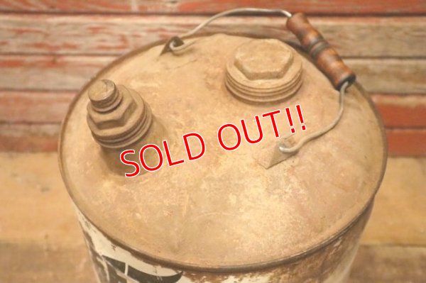 画像12: dp-240508-53 THE K-T OIL CORPOLATION / 1953 FLEET 5 U.S. GALLONS GREASE CAN