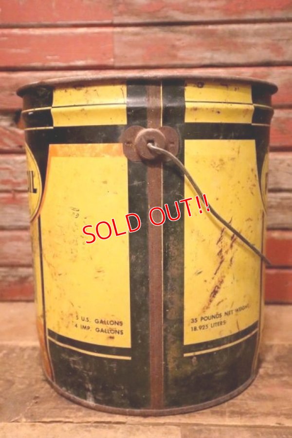 画像7: dp-240508-69 PENNZOIL / 1960's-1970's 5 U.S. GALLONS OIL CAN