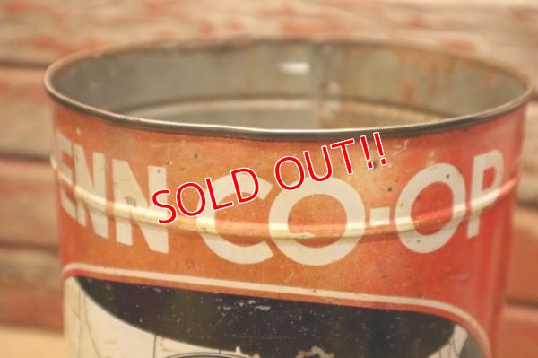 画像3: dp-240508-28 PENN CO-OP MOTOR OIL  5 U.S. Quarts Can