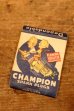 画像1: dp-240508-107 CHAMPION SPARK PLUGS 1940's Matchbook Cover (1)