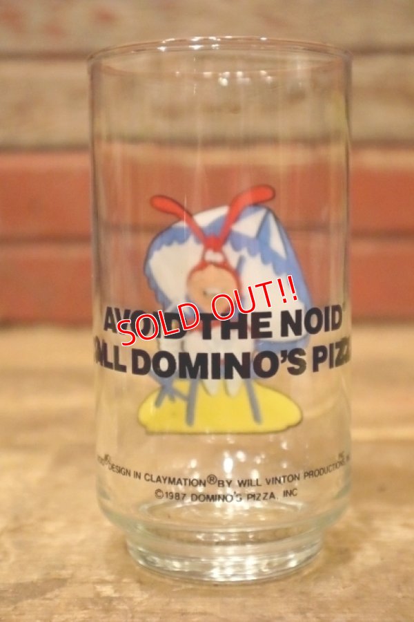 画像3: gs-240605-15 Domino Pizza / 1988 Noid Glass