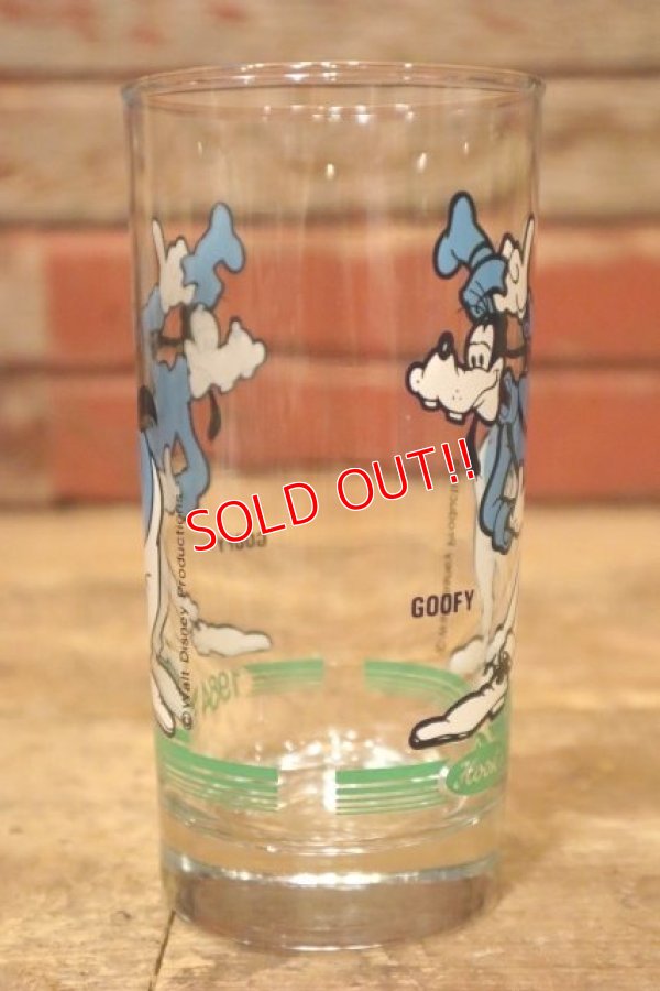 画像5: gs-240605-25 Goofy / Hook's Drug Store 1984 Promotion Glass