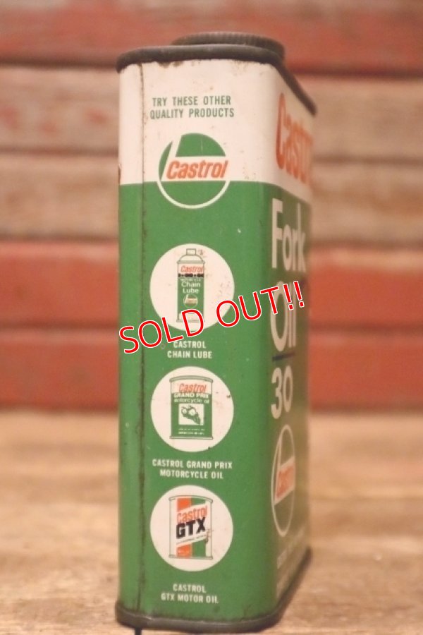 画像5: dp-240207-07 Castrol / 1960's Fork Oil 30 One Pint Can