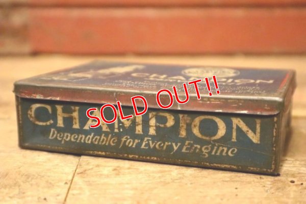 画像5: dp-240605-01 CHAMPION / 1930's SERVICE KIT TIN BOX