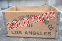 dp-240604-10 SEVEN UP 7up / 1960's Wood Box
