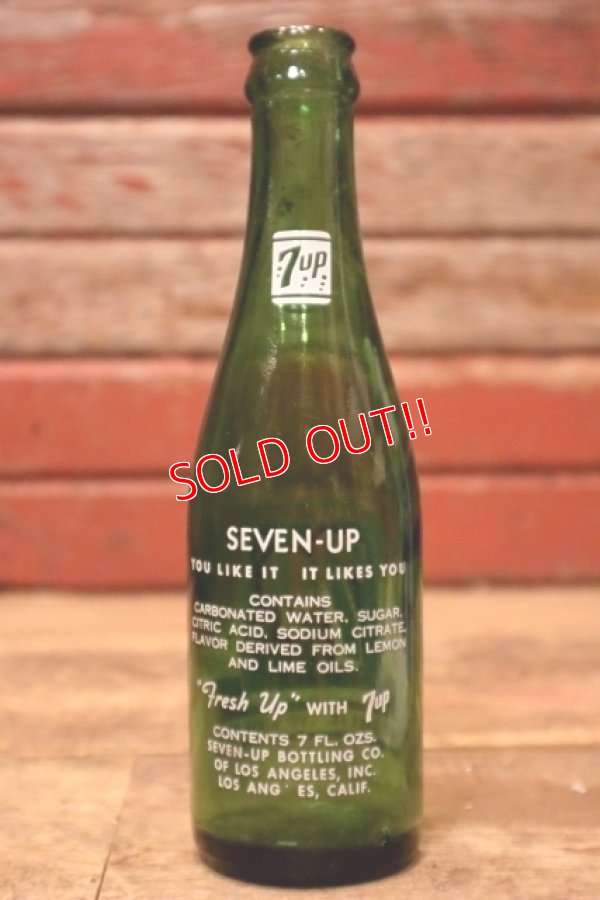 画像3: dp-240611-02 7up / 1950's 7 FL.OZ. Bottle