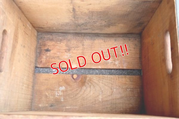 画像8: dp-240604-11 SEVEN UP 7up / 1970's Wood Box