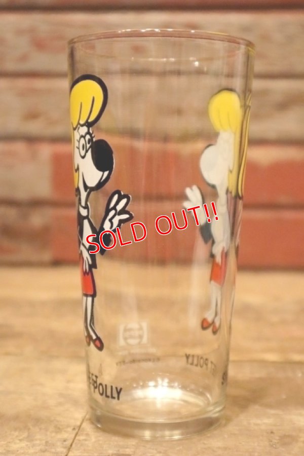 画像5: gs-240611-10 Under Dog / Sweet Polly 1970's PEPSI Collectors Series 16 oz. Glass