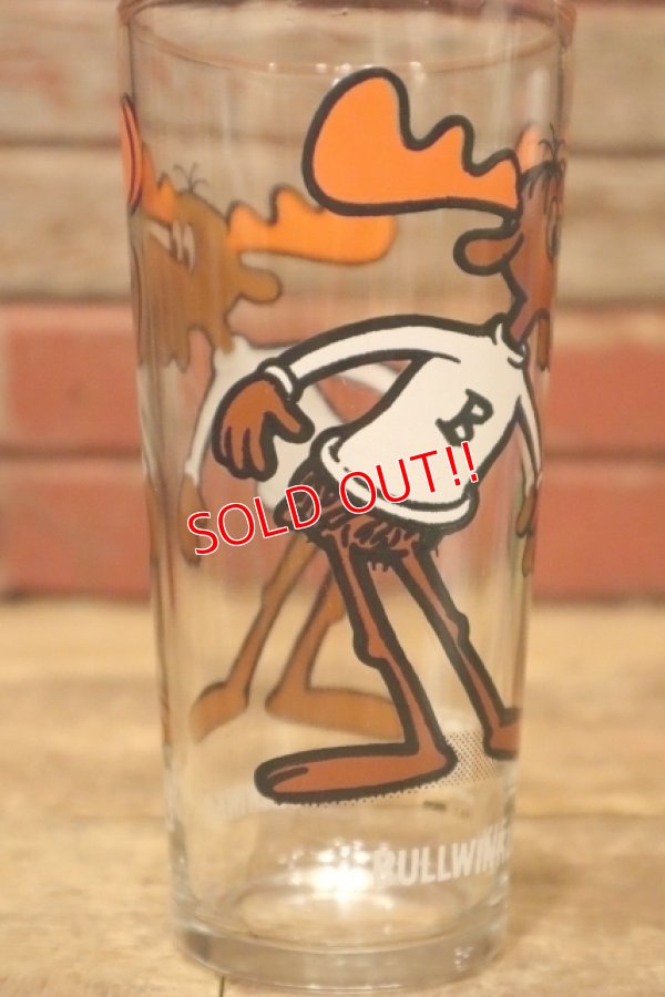 画像3: gs-240605-27 BULLWINKLE / 1970's PEPSI Collectors Series 16 oz. Glass