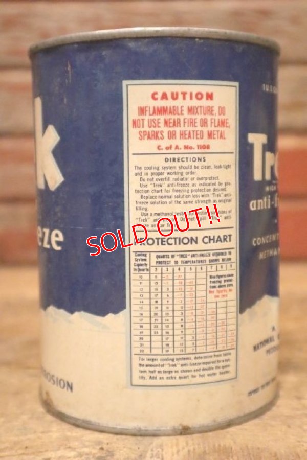 画像3: dp-240508-55 Trek / anti-freeze 1930's-1940's One U.S. Quart Can