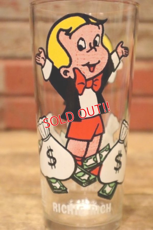 画像3: gs-240605-33 RICHIE RICH / 1970's PEPSI Collectors Series 16 oz. Glass