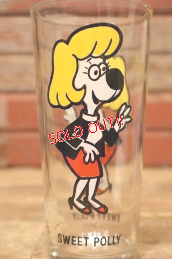 画像4: gs-240611-10 Under Dog / Sweet Polly 1970's PEPSI Collectors Series 16 oz. Glass