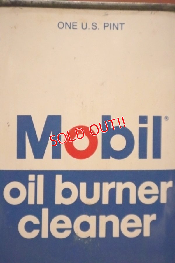 画像2: dp-240207-07 Mobil / 1970's〜 oil burner cleaner One Pint Can