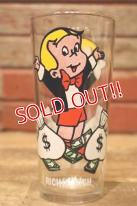 gs-240605-33 RICHIE RICH / 1970's PEPSI Collectors Series 16 oz. Glass