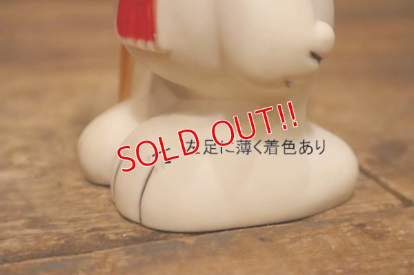画像7: ct-240604-04 Snoopy / Danara 1980's Coin Bank "Ski"