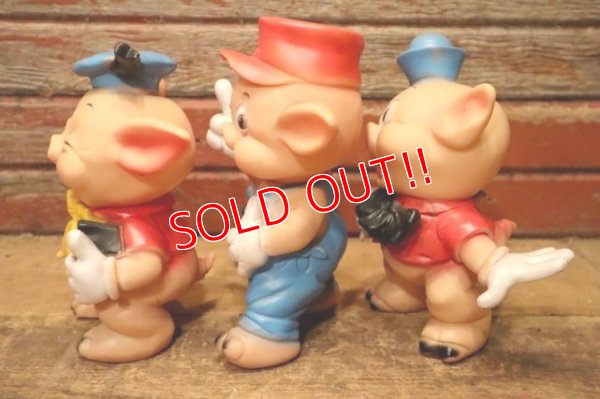 画像5: ct-240418-15 Three Little Pigs / 1960's Rubber Doll Set