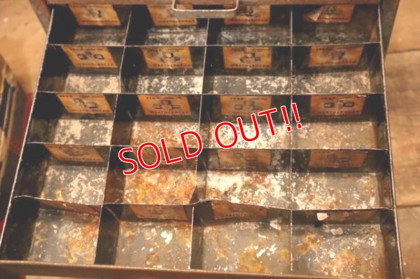 画像8: dp-240611-20 WEATHERHEAD / 1950's Metal Cabinet