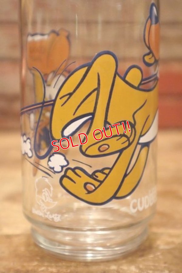 画像4: gs-240605-16 OSWALD & CUDDLES / 1970's Walter Lantz Productions Series Glass