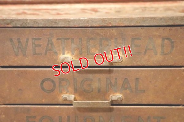 画像2: dp-240611-20 WEATHERHEAD / 1950's Metal Cabinet