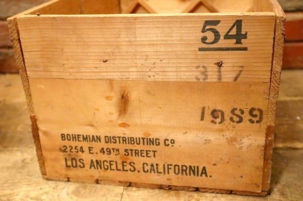 画像6: dp-240604-04 BLACK & WHITE SCOTCH WHISKY / Vintage Wood Box